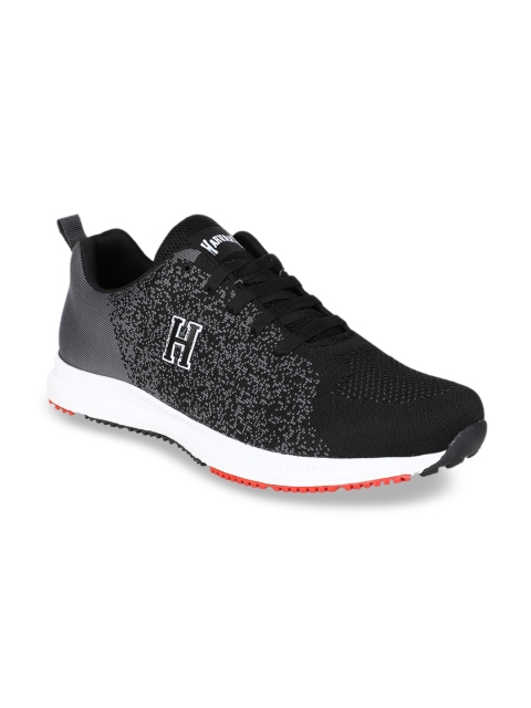 Harvard Men Black Running Shoes