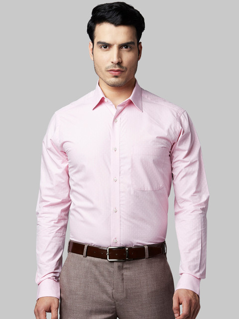 Raymond Men Pink Slim Fit Self Design Formal Shirt
Raymond Men Pink Slim Fit Self Design Formal Shirt