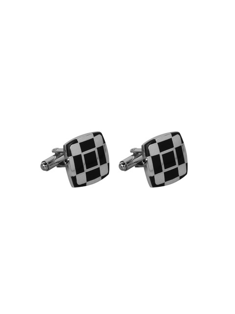 JEWEL JUNCTION Black Square Cufflinks
JEWEL JUNCTION Black Square Cufflinks