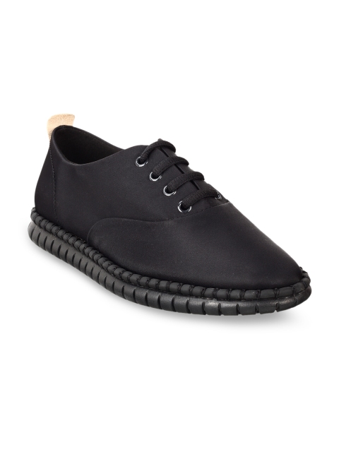 Clarks Women Black Oxfords