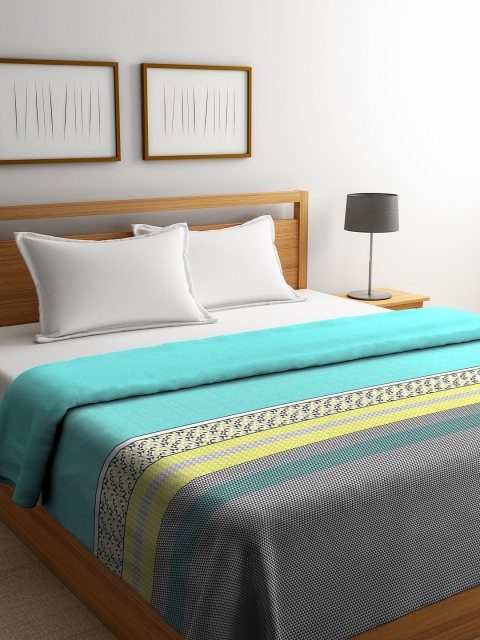 Portico New York Turquoise Blue & Turquoise Blue Geometric AC Room 120 GSM Double Bed Comforter
Portico New York Turquoise Blue & Turquoise Blue Geometric AC Room 120 GSM Double Bed Comforter