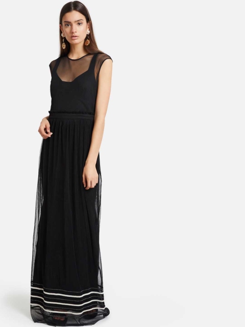 Kazo Women Black Maxi Dress
