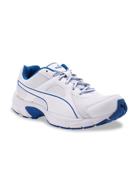 Puma Men White Hercules IDP Puma White-Electric Blue Le Sneakers