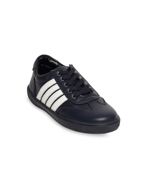 Bruno Manetti Unisex Navy Blue Sneakers