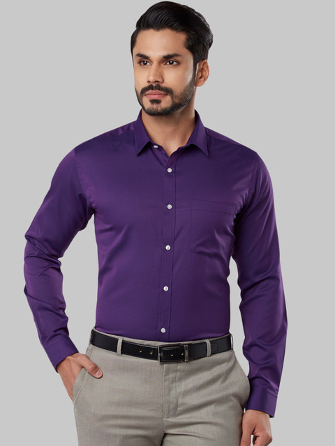 Next Look Men Purple & Bronze-Toned Slim Fit Self Design Formal Shirt
Next Look Men Purple & Bronze-Toned Slim Fit Self Design Formal Shirt