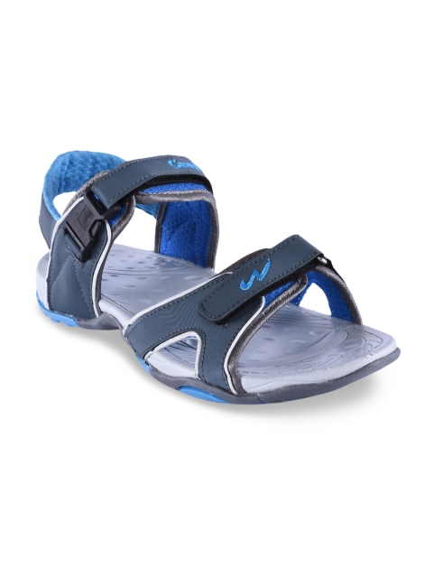 Campus Men Grey Sandals