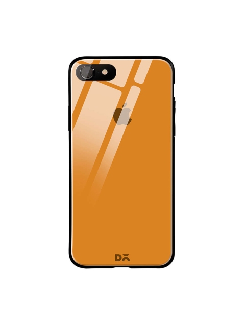 DailyObjects Orange iPhone 7 Glass Case Cover