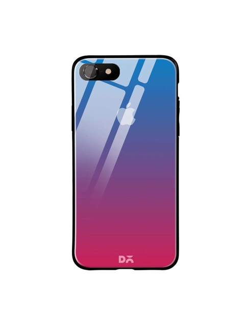 DailyObjects Blue & Pink iPhone 7 Glass Case Cover