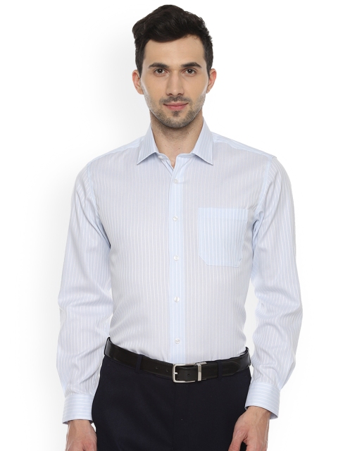 Louis Philippe Men Blue & White Slim Fit Striped Permapress finest wrinkle free Formal Shirt
Louis Philippe Men Blue & White Slim Fit Striped Permapress finest wrinkle free Formal Shirt