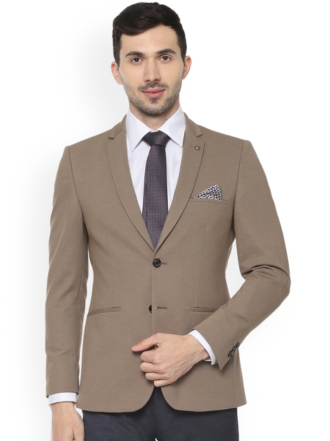 Allen Solly Men Khaki-Coloured Solid Super Slim-Fit Single-Breasted Pure Cotton Blazer
Allen Solly Men Khaki-Coloured Solid Super Slim-Fit Single-Breasted Pure Cotton Blazer