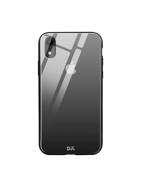 DailyObjects Charcoal Grey iPhone XR Glass Case