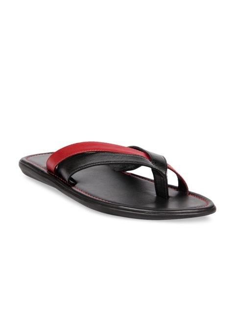 Franco Leone Men Black Sandals