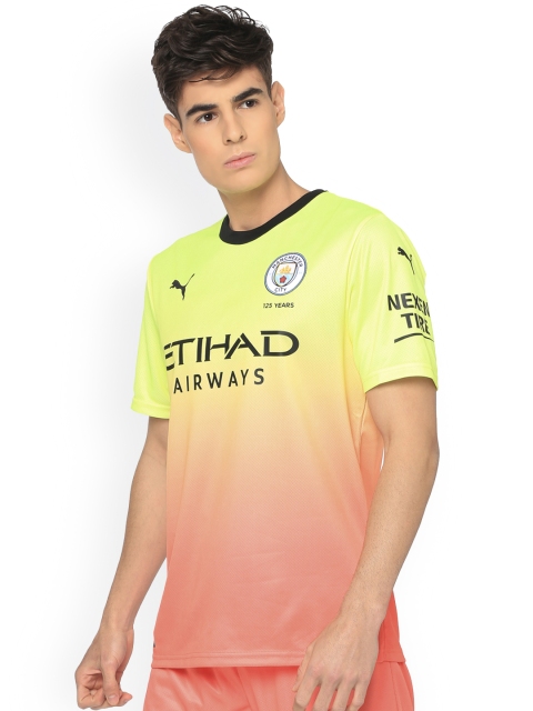 Puma Men Yellow Solid Round Neck Manchester City FC Men's Third Replica T-shirt
Puma Men Yellow Solid Round Neck Manchester City FC Men's Third Replica T-shirt
