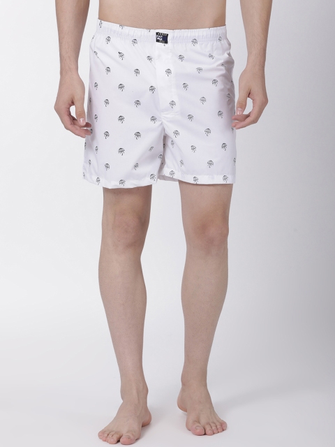 Urban Dog Men Assorted Printed Pure Cotton Boxers UDBX143
