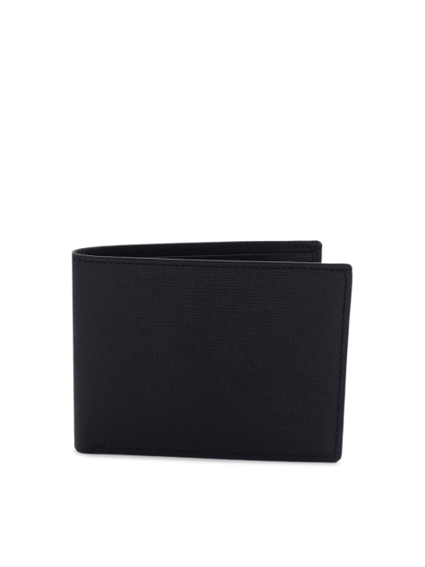 Kenneth Cole Men Black Solid Two Fold Wallet