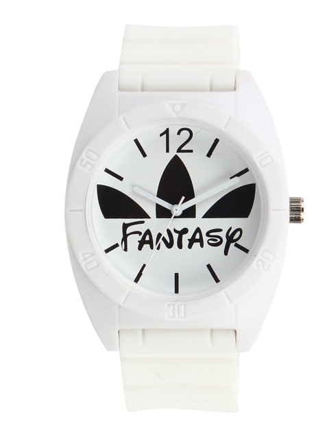 Fantasy World Unisex White Analogue Watch FW-9009-WH