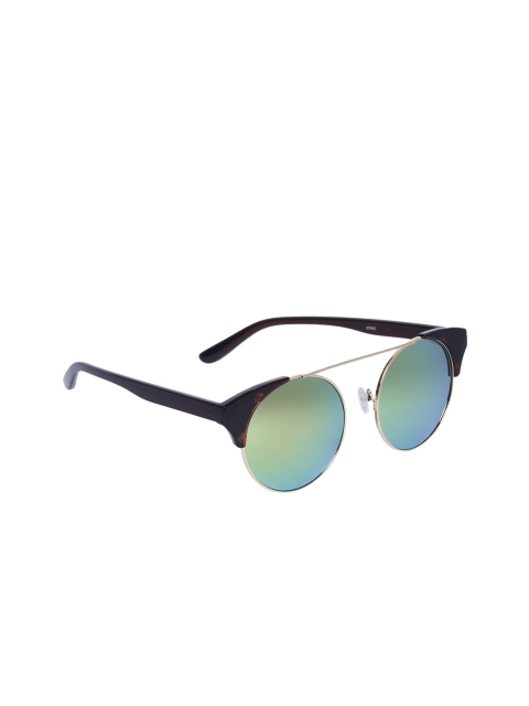 Swiss Design Unisex Oval Sunglasses SDSG-1955204, Green