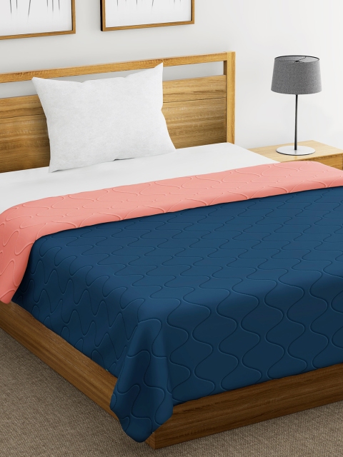 Divine Casa Pink & Navy Blue Quilted Mild Winter 150 GSM Reversible Single Bed Comforter
Divine Casa Pink & Navy Blue Quilted Mild Winter 150 GSM Reversible Single Bed Comforter