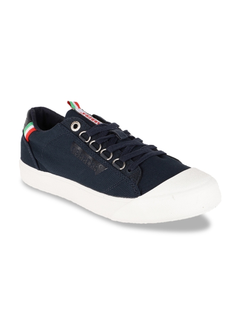 Carrera Men Navy Blue Colourblocked Sneakers