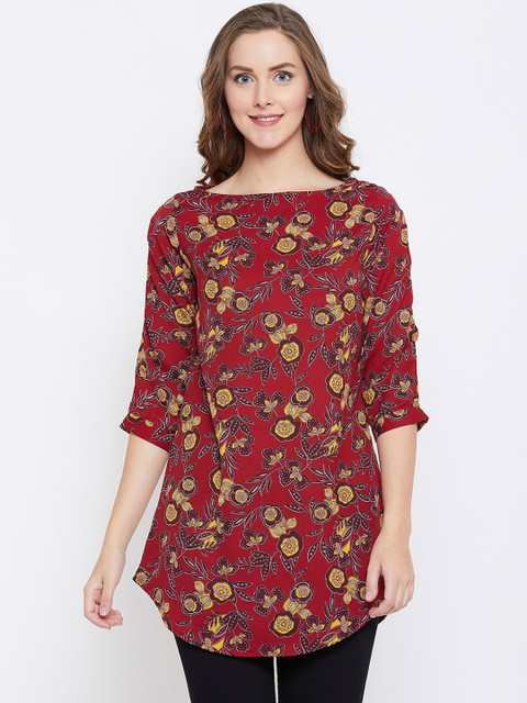 AASK Maroon Printed Kurti
AASK Maroon Printed Kurti