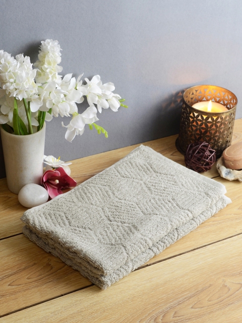 Softweave Pack of 2 Grey GSM 450 Hand Towels