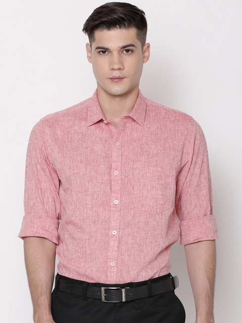CAVALLO by Linen Club Men Cotton Linen Red Regular Fit Organic Rich Blended Formal Shirt
CAVALLO by Linen Club Men Cotton Linen Red Regular Fit Organic Rich Blended Formal Shirt