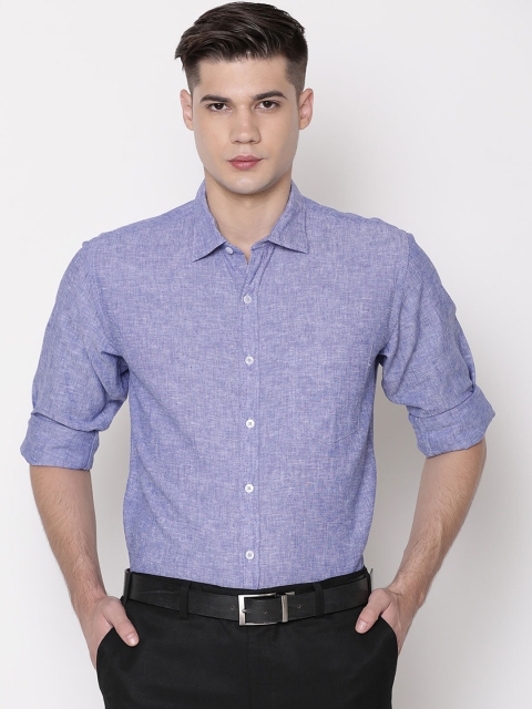 CAVALLO by Linen Club Men Cotton Linen Blue Regular Fit Organic Rich Blended Formal Shirt
CAVALLO by Linen Club Men Cotton Linen Blue Regular Fit Organic Rich Blended Formal Shirt