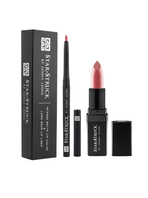 STAR STRUCK BY SUNNY LEONE Women Baby Doll Lip Kit, Pink