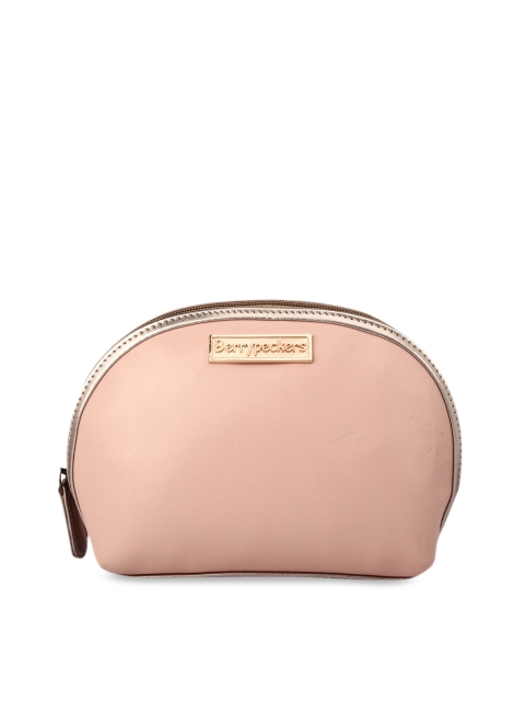 Berrypeckers Pink Solid Clutch