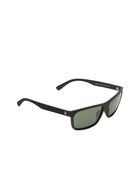 Z-ZOOM Unisex Rectangle Sunglasses 55081, Green