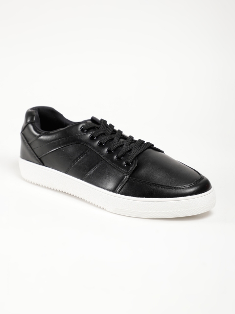 LOCOMOTIVE Men Black Sneakers