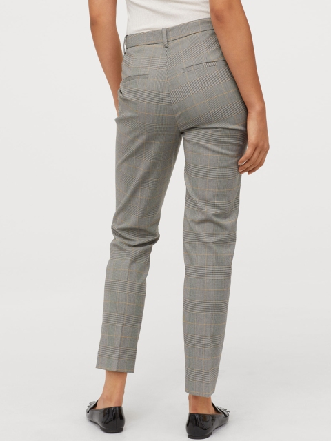H&M Women Grey Suit trousers