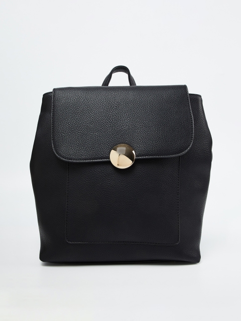 CODE by Lifestyle Women Black Solid Backpack
