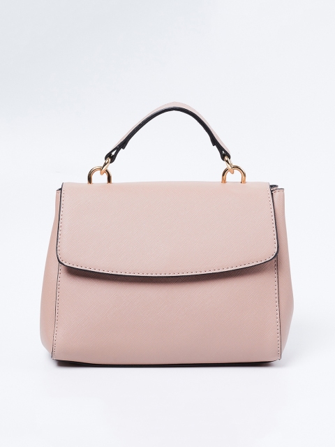CODE by Lifestyle Pink Solid Handheld Bag