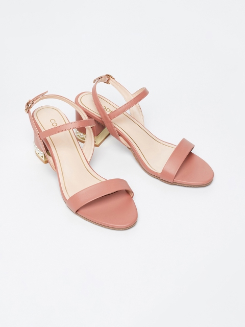 CODE by Lifestyle Women Pink Solid Heels