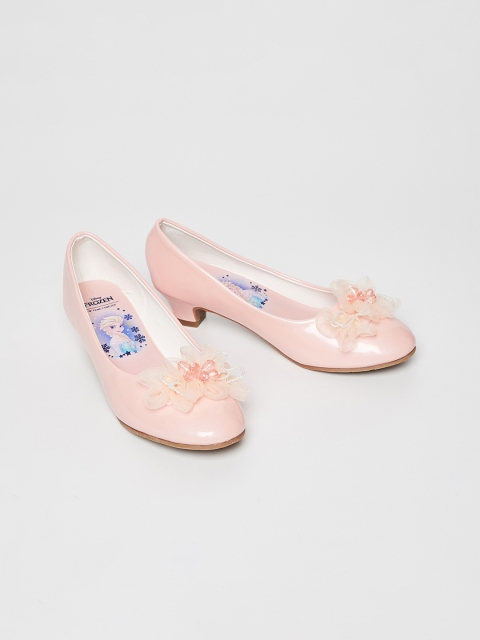 Fame Forever by Lifestyle Girls Pink Solid Ballerinas