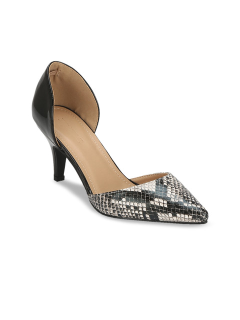 Truffle Collection Women Beige & Black Printed Pumps
Truffle Collection Women Beige & Black Printed Pumps