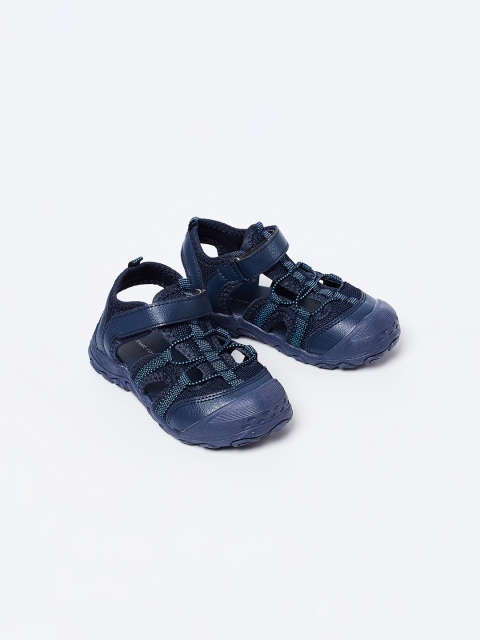 Fame Forever by Lifestyle Boys Navy Blue Sandals