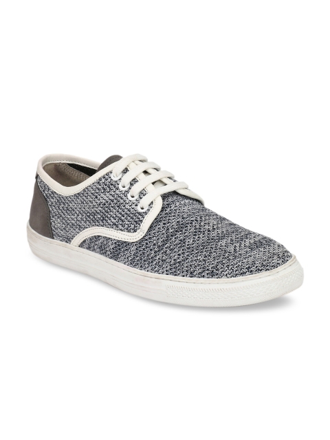 Alberto Torresi Men Grey Light Weight Sneakers