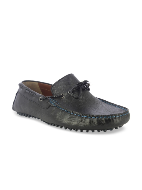 Alberto Torresi Men Black Light Weight Driving Shoes