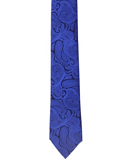 Tossido Men Blue Printed Skinny Tie