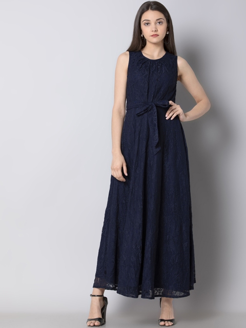 FabAlley Women Blue Maxi Dress
