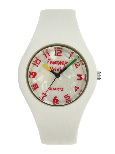 Fantasy World Kids White Analogue Watch FW-003