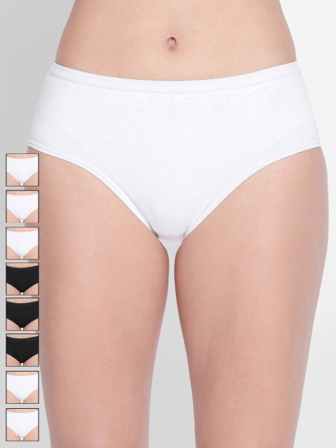 Bodycare Women Pack of 9 Assorted Hipster Briefs E26WWB