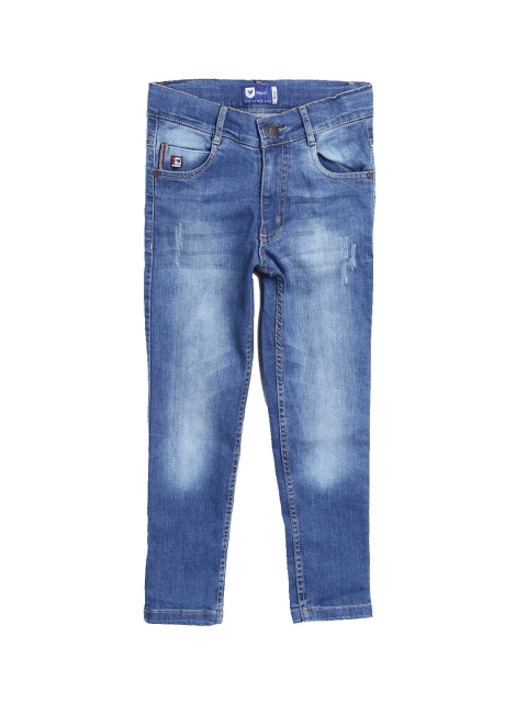 612 league Boys Blue Relaxed Fit Jeans