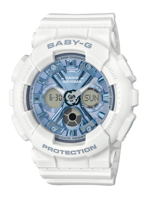 CASIO Baby-G Women Blue Analogue and Digital Watch BX169 BA-130-7A2DR
