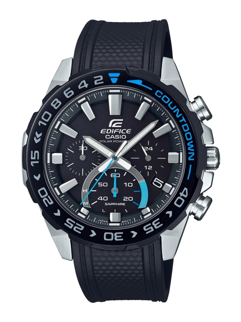 CASIO Edifice Men Black Analogue Watch ED477 EFS-S550PB-1AVUDF