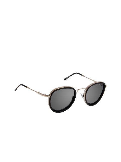 David Blake Unisex Oval Sunglasses SGDB1849x3041C2, Grey