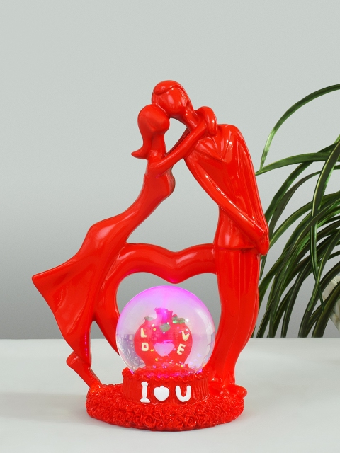 Archies Love Gifts Unisex Red and White Polyresin Love Couple with Glitter Snowglobe Showpiece
Archies Love Gifts Unisex Red and White Polyresin Love Couple with Glitter Snowglobe Showpiece