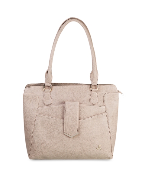 Mochi Beige Solid Shoulder Bag
